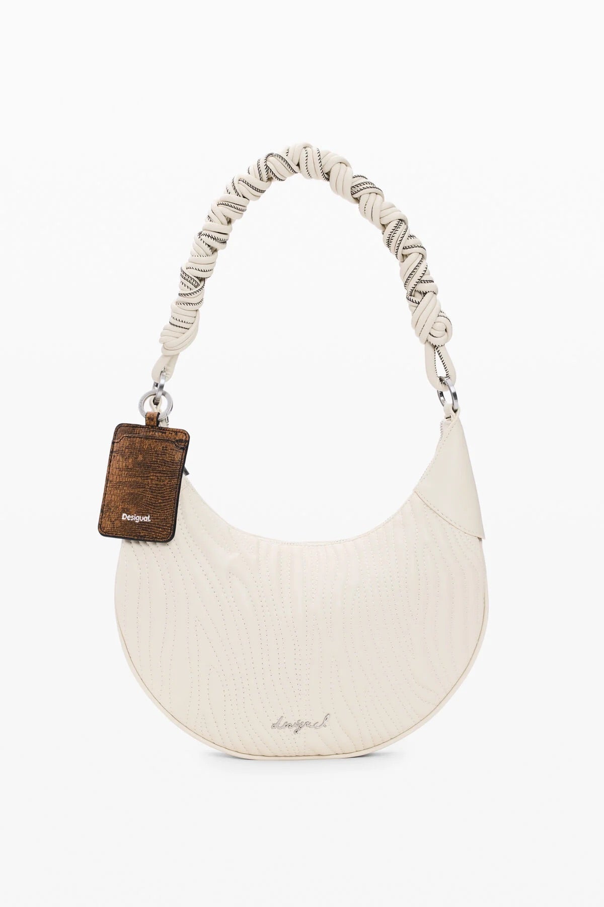DESIGUAL Oval Bag With Embossing