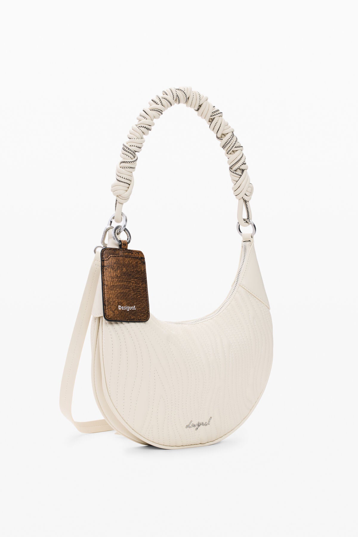 DESIGUAL Oval Bag With Embossing