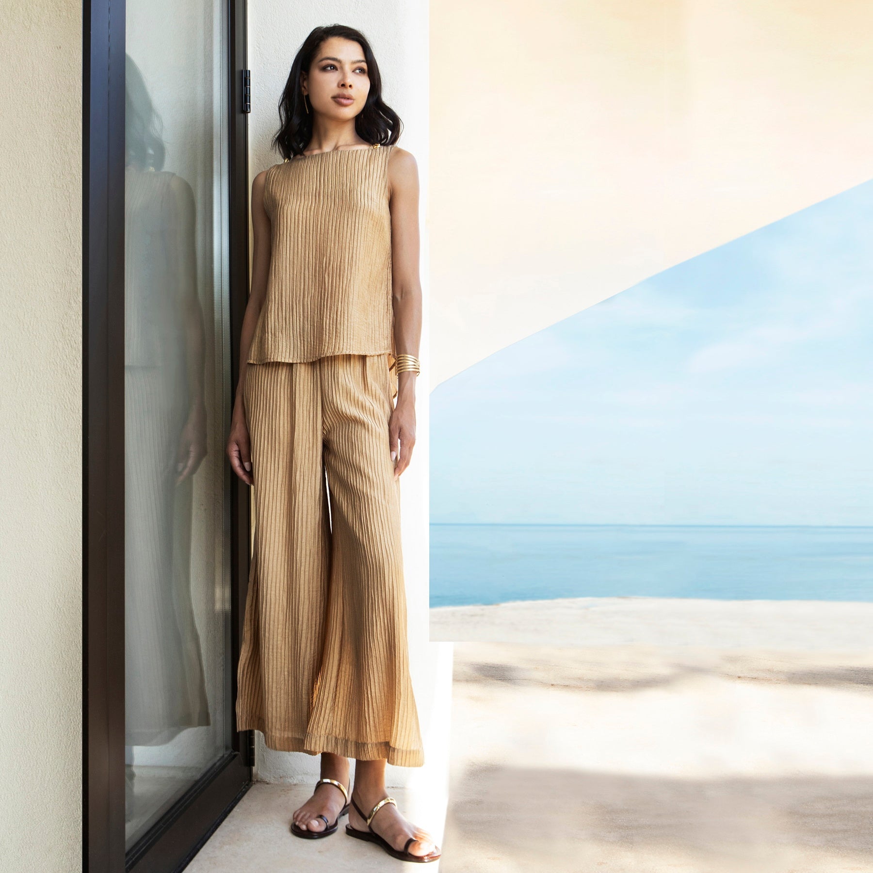 Elegant Sleeveless Top